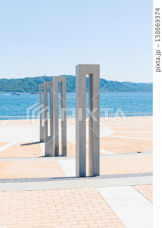 大蔵海岸の中崎展望広場（兵庫県明石市） 138669374