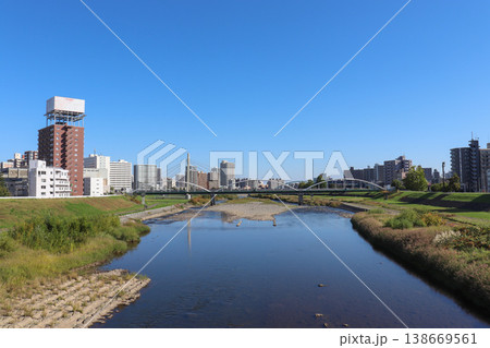 豊平川(北海道札幌市) 豊平川(北海道札幌市) 138669561