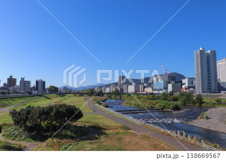 豊平川(北海道札幌市) 豊平川(北海道札幌市) 138669567