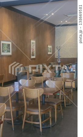 this is interior of a cafe, as one famous cafe in Jakarta city this is interior of a cafe, as one famous cafe in Jakarta city 138669581