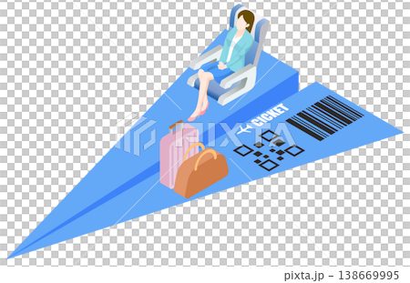 搭紙飛機旅行 搭紙飛機旅行 138669995