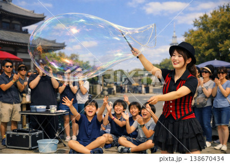 大道芸人 138670434