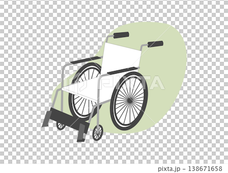 車いすのイラスト 138671658