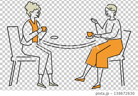 婦女享受茶 婦女享受茶 138672630