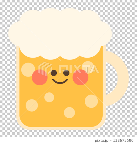 かわいいビール 138673590