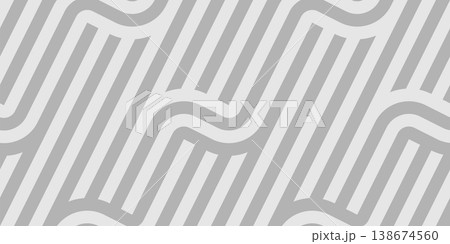 Seamless geometric pattern with gray diagonal striped lines, creating a modern abstract vector background for elegant design. Seamless geometric pattern with gray diagonal striped lines, creating a modern abstract vector background for elegant design. 138674560