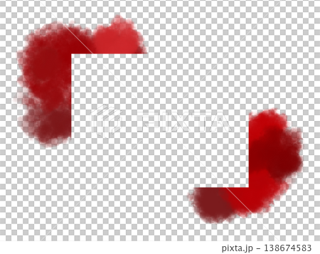 水彩畫框紅色 138674583