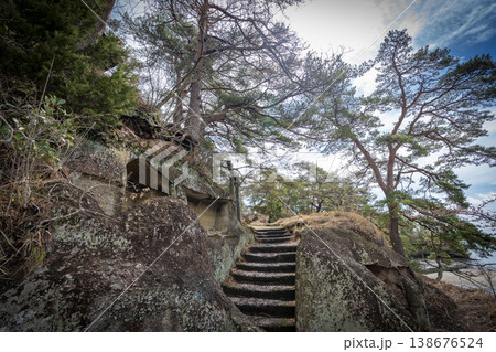 松島 雄島の洞窟遺跡群 岩に刻まれた供養と信仰の景観 宮城県 松島 雄島の洞窟遺跡群 岩に刻まれた供養と信仰の景観 宮城県 138676524