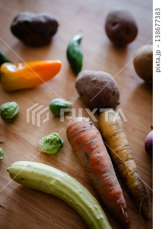 カラフルな野菜 おしゃれな カラフルな野菜 おしゃれな 138677383