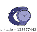 シンプルな腕時計のイラスト 138677442