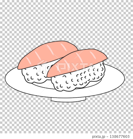Sushi dish 138677603