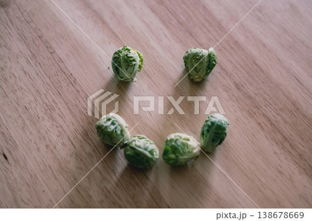野菜でスマイル 芽キャベツ 野菜でスマイル 芽キャベツ 138678669