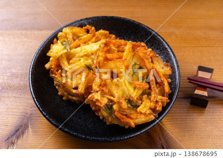野菜のかき揚げ 野菜のかき揚げ 138678695