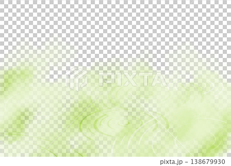 Watercolor-style background material with a light green water image Watercolor-style background material with a light green water image 138679930
