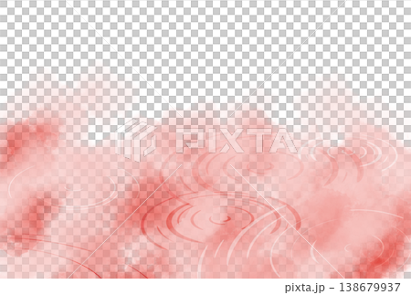 Watercolor-style background material with a red water image Watercolor-style background material with a red water image 138679937