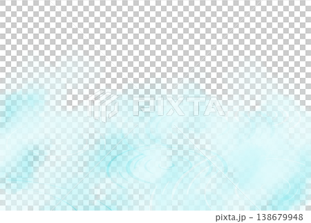 A watercolor-style background image of light blue water. A watercolor-style background image of light blue water. 138679948