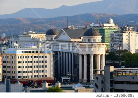 北マケドニア、スコピエ、城塞からの眺め、考古学博物館 138680885