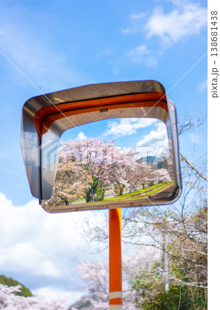 【岡山県真庭市】月田駅_ミラー 138681438