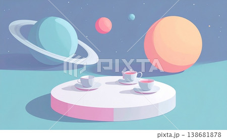 astronaut floating in space astronaut floating in space 138681878