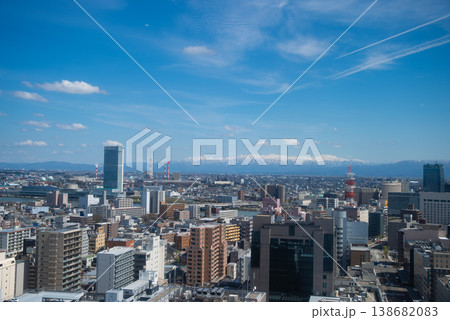 新潟市の風景（撮影NEXT21展望ラウンジ） 138682083