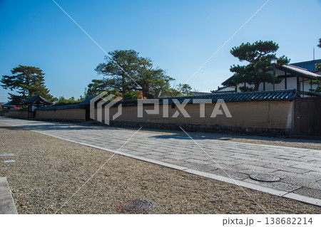 ユネスコ世界遺産　奈良県斑鳩の里　国宝法隆寺　聖徳太子 138682214