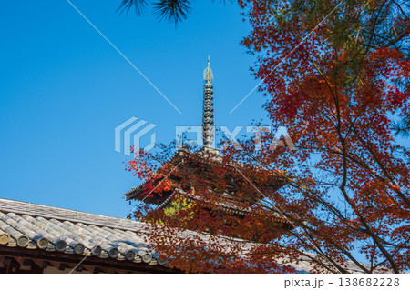 ユネスコ世界遺産 奈良県斑鳩の里 国宝法隆寺 聖徳太子 ユネスコ世界遺産 奈良県斑鳩の里 国宝法隆寺 聖徳太子 138682228
