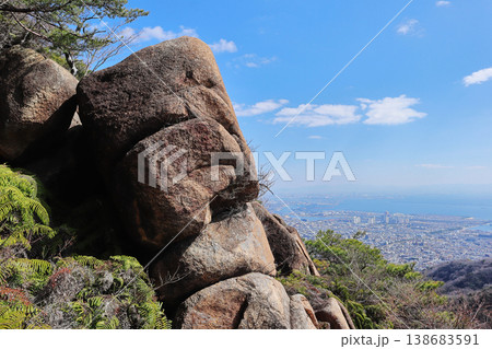 荒地山から見た風景(兵庫県) 荒地山から見た風景(兵庫県) 138683591