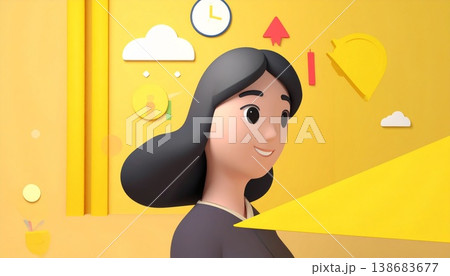 woman with tablet 138683677