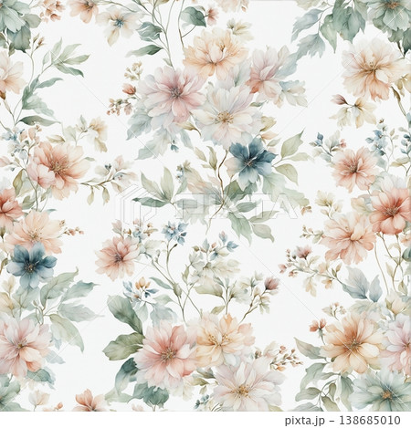 Collection of elegant luxury vintage and oriental decorative seamless patterns Collection of elegant luxury vintage and oriental decorative seamless patterns 138685010
