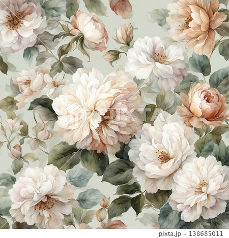 Collection of elegant luxury vintage and oriental decorative seamless patterns Collection of elegant luxury vintage and oriental decorative seamless patterns 138685011