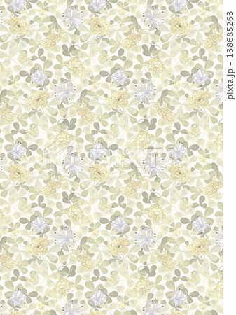Collection of cute kawaii baby animal and nursery seamless patterns with soft pastel tones 138685263