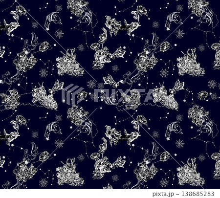 Collection of cute kawaii baby animal and nursery seamless patterns with soft pastel tones Collection of cute kawaii baby animal and nursery seamless patterns with soft pastel tones 138685283