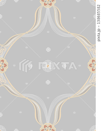 Collection of elegant vintage nature inspired seamless patterns with soft muted tones Collection of elegant vintage nature inspired seamless patterns with soft muted tones 138685582