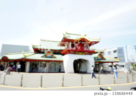 江ノ島　イメージ　ボケ 138686449