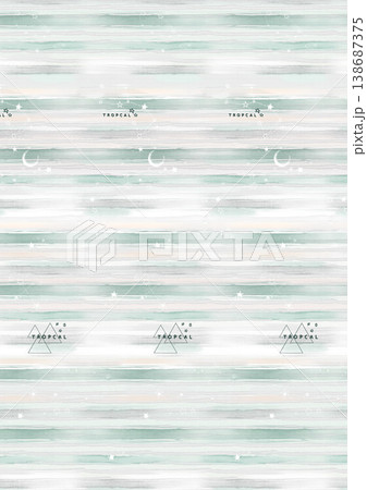 Collection of elegant traditional Chinese ink wash floral and landscape seamless patterns Collection of elegant traditional Chinese ink wash floral and landscape seamless patterns 138687375