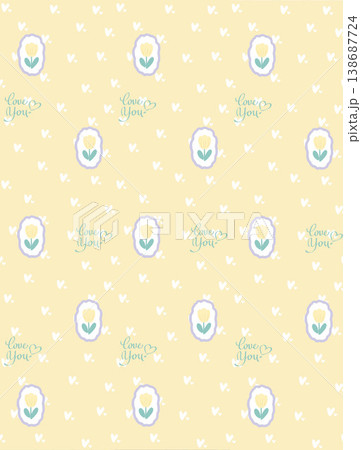 Collection of elegant soft focus watercolor floral seamless patterns with muted pastel tones 138687724