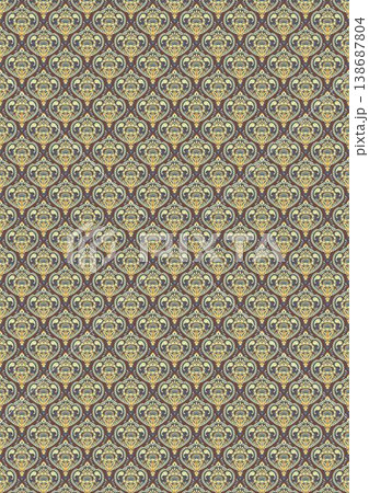 Collection of elegant soft focus watercolor floral seamless patterns with muted pastel tones 138687804
