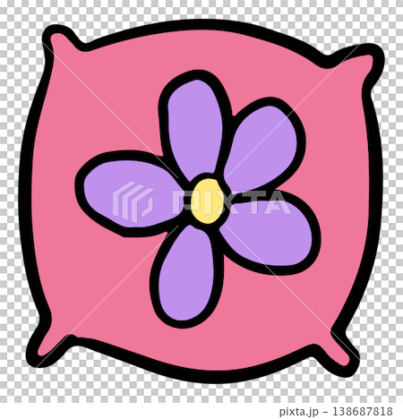 bed, icon, dog 138687818