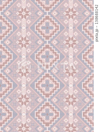 Collection of elegant watercolor wildflower seamless patterns and floral bouquets with soft pastel tones 138688142