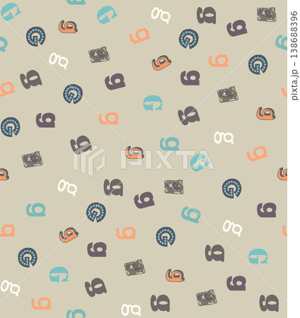 Collection of elegant watercolor wildflower seamless patterns with soft muted and warm tones Collection of elegant watercolor wildflower seamless patterns with soft muted and warm tones 138688396