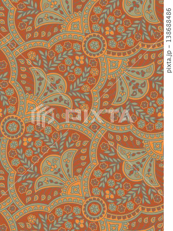 Collection of elegant soft focus watercolor floral seamless patterns with muted pastel tones 138688486