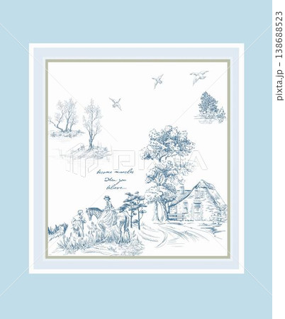 Collection of elegant soft focus watercolor floral seamless patterns with muted pastel tones 138688523