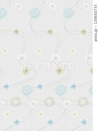Collection of vibrant bohemian and delicate floral seamless patterns with diverse color palettes 138688735