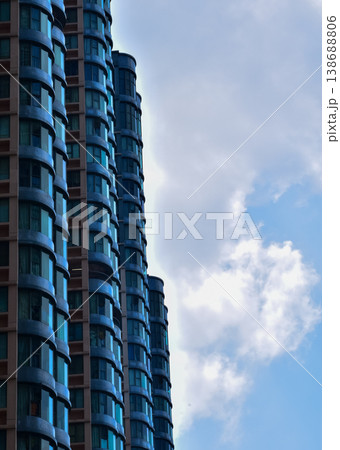 Windows of business building. Building abstract. Building background. Windows of business building. Building abstract. Building background. 138688806