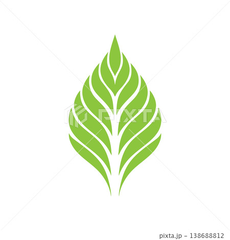 Green Nature Leaf Logo Template Green Nature Leaf Logo Template 138688812