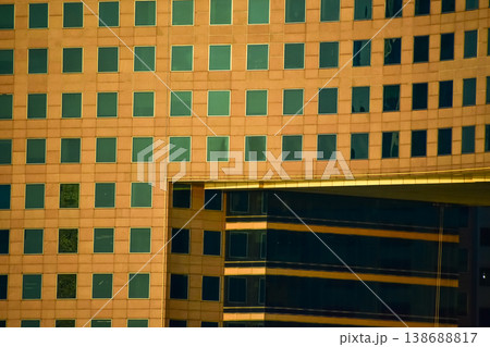 Windows of business building. Building abstract.  Building background. 138688817