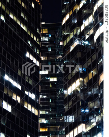 Windows of business building. Building abstract. Building background. Windows of business building. Building abstract. Building background. 138688839