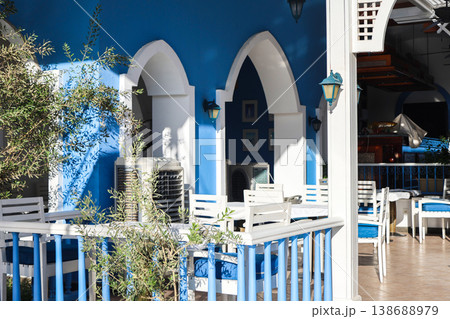 Egypt, Sharm el-Sheikh - October 1, 2025 Greek restaurant in Soho Square. Editorial Egypt, Sharm el-Sheikh - October 1, 2025 Greek restaurant in Soho Square. Editorial 138688979