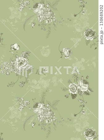Collection of cute kawaii baby animal and nursery seamless patterns with soft pastel tones 138689202