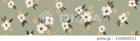 Collection of cute vintage baby animal seamless patterns with soft pastel tones Collection of cute vintage baby animal seamless patterns with soft pastel tones 138689521